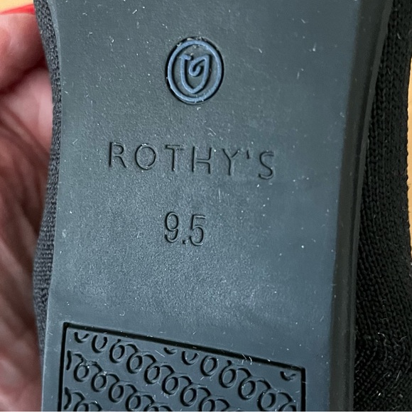 Rothy’s The Loafer flats black Size 9.5 - Picture 7 of 8